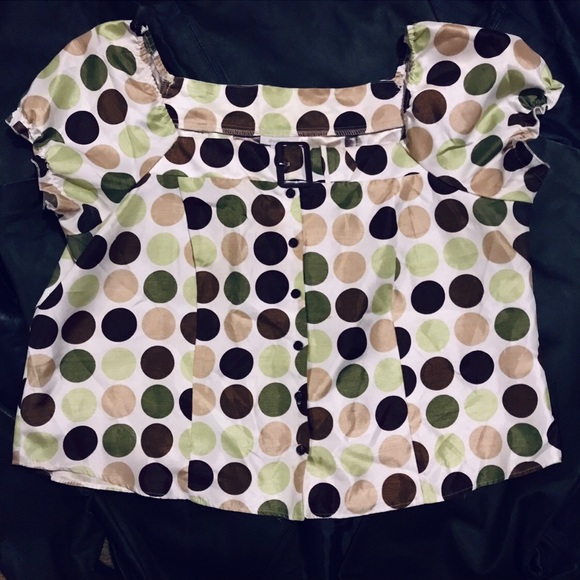 Polka Dot Blouse - Picture 3 of 9